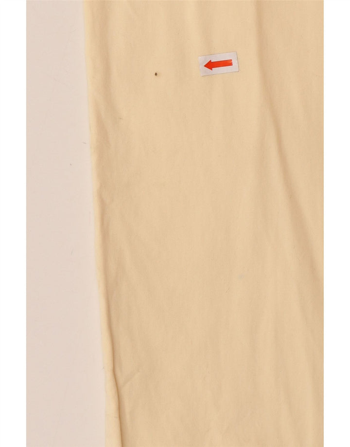 HUGO BOSS Herre Arkansas Straight Casual Bukser W36 L34 Off White Bomuld