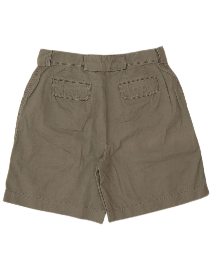 Eddie Bauer Dame Cargo Shorts US 12 Large W32 Khaki Cotton