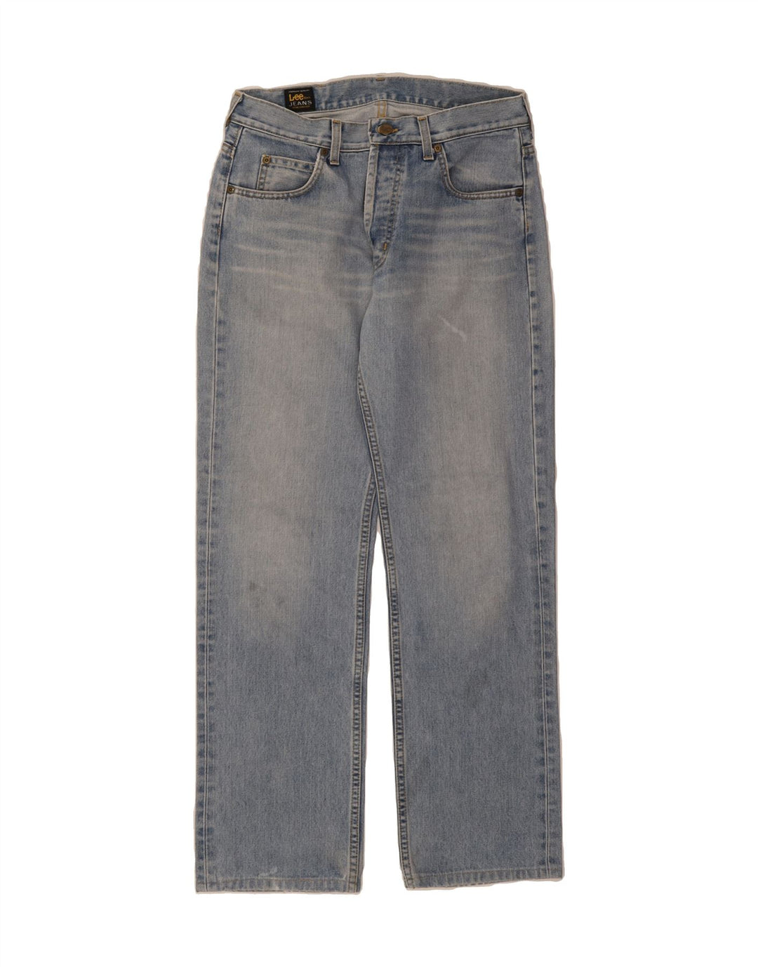 LEE Mens Straight Jeans W32 L30 Blue Cotton Vintage Lee and Second-Hand Lee from Messina Hembry 