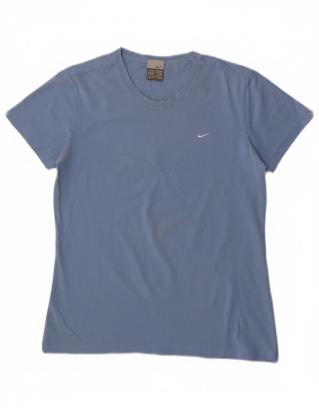 NIKE Womens T-Shirt Top UK 10/12 Medium Blue