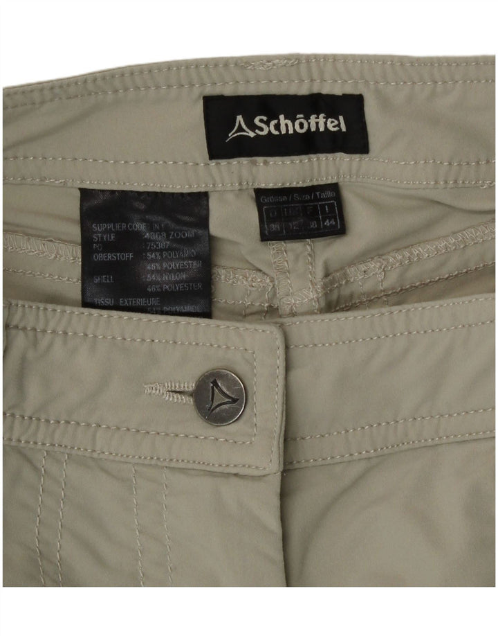 Schoffel Vandrebukser til kvinder UK 12 Medium W28 L30 Grøn polyamid