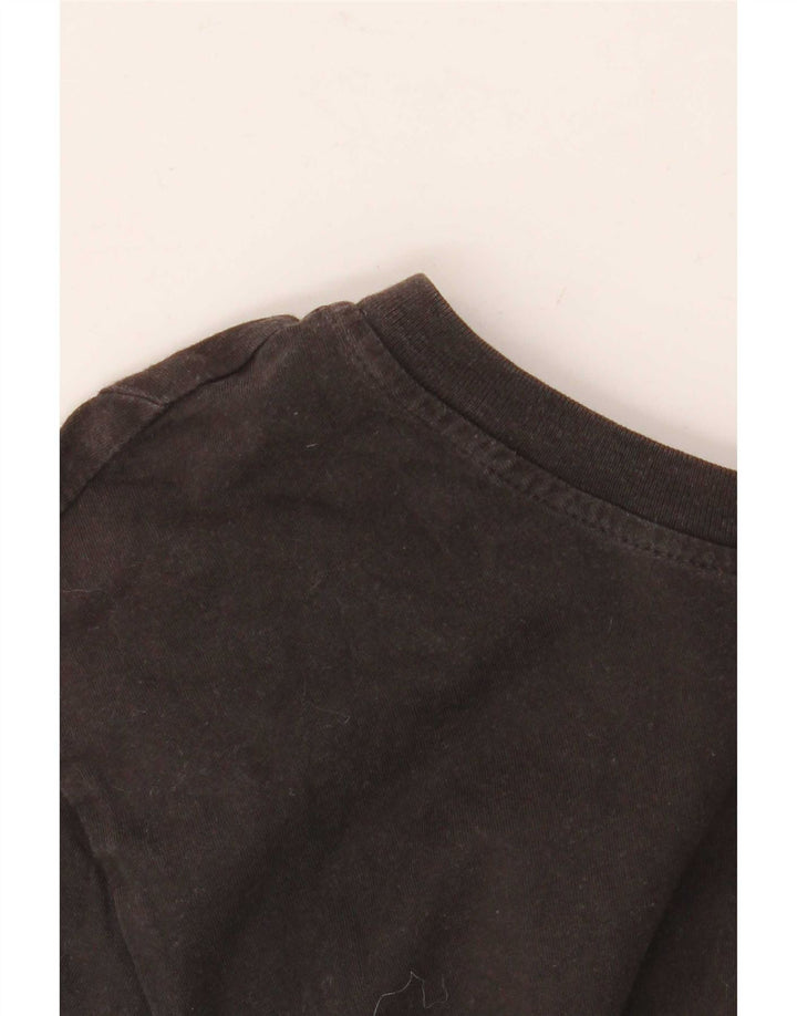 Adidas Herre grafisk T-shirt Top Medium Sort