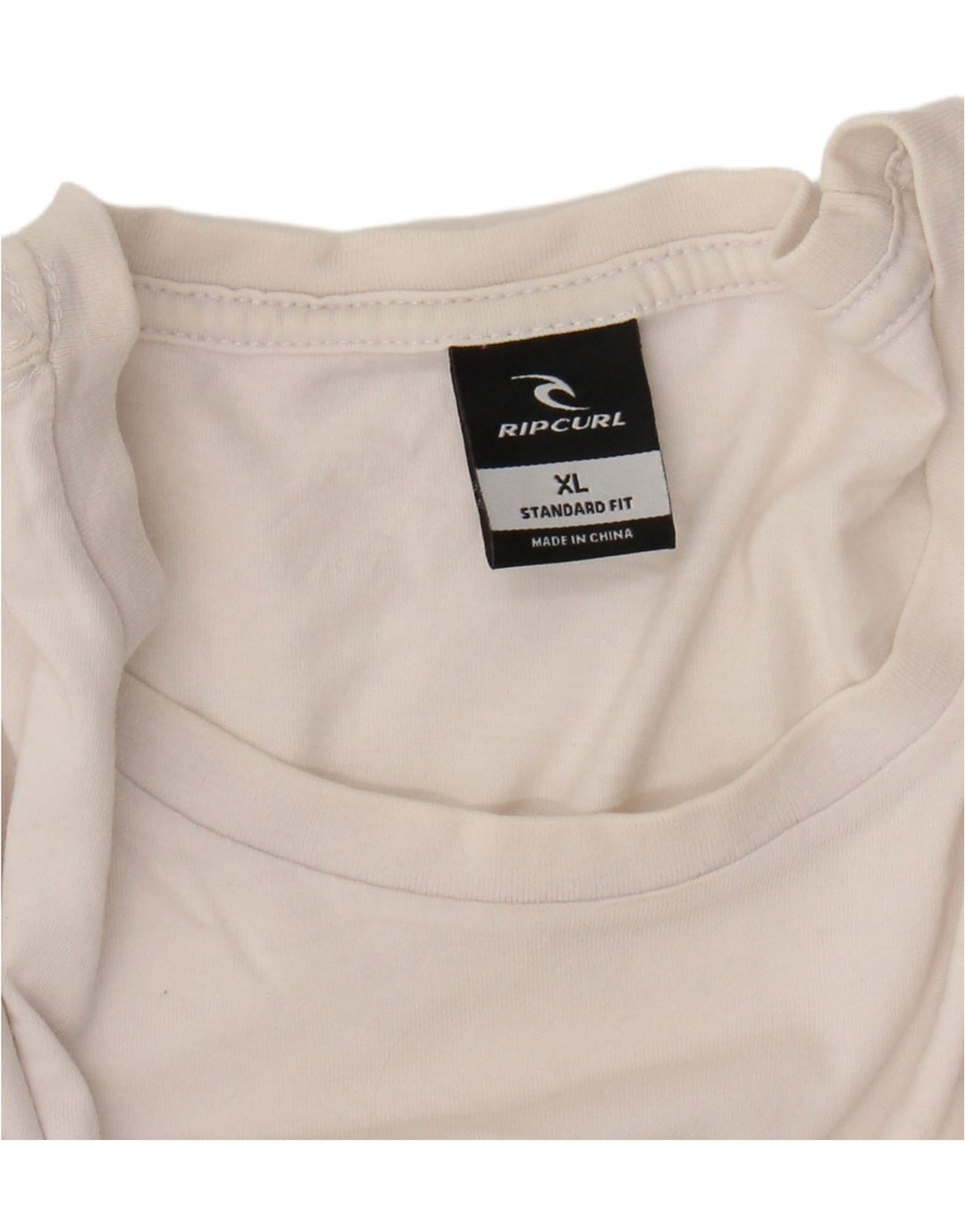 RIP CURL Mens Standard Fit T-Shirt Top XL Blue Colourblock