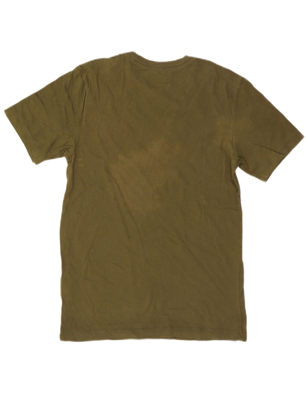 Nike Herre grafisk T-shirt Top Lille Khaki Bomuld