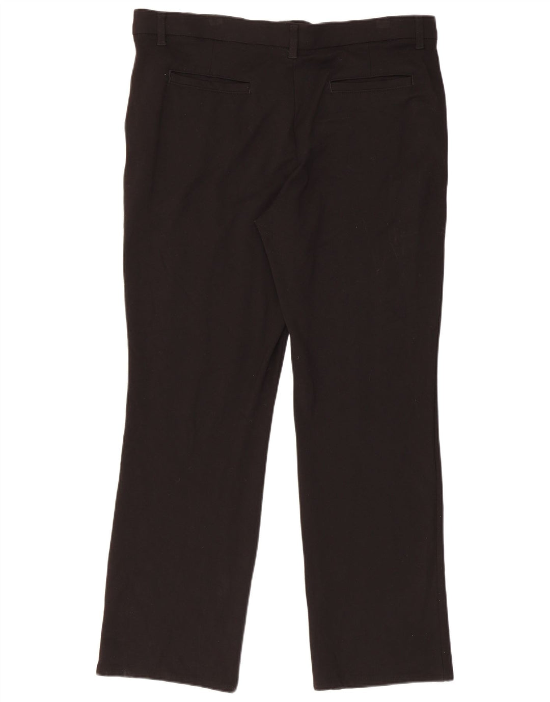 Lee Straight Chino Bukser til mænd W40 L31 Sort Rayon