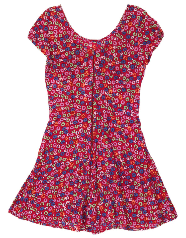 Vintage Dame Playsuit UK 12 Medium Pink Floral