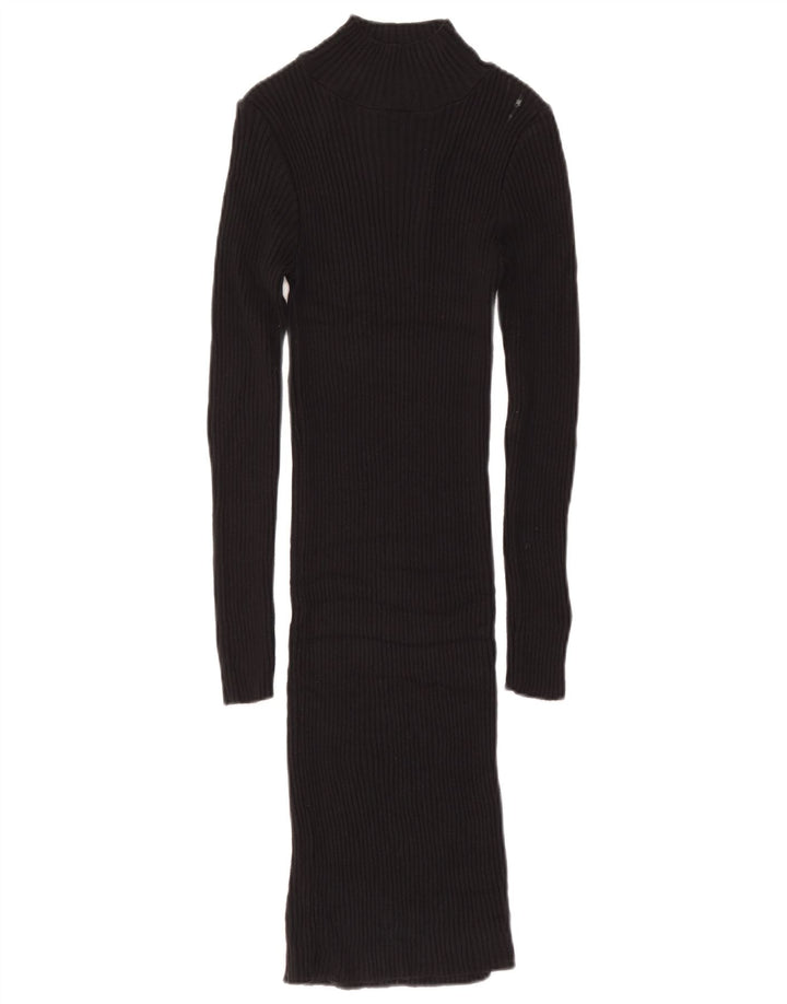 Lipsy Dame Jumper Dress UK 10 Small Black