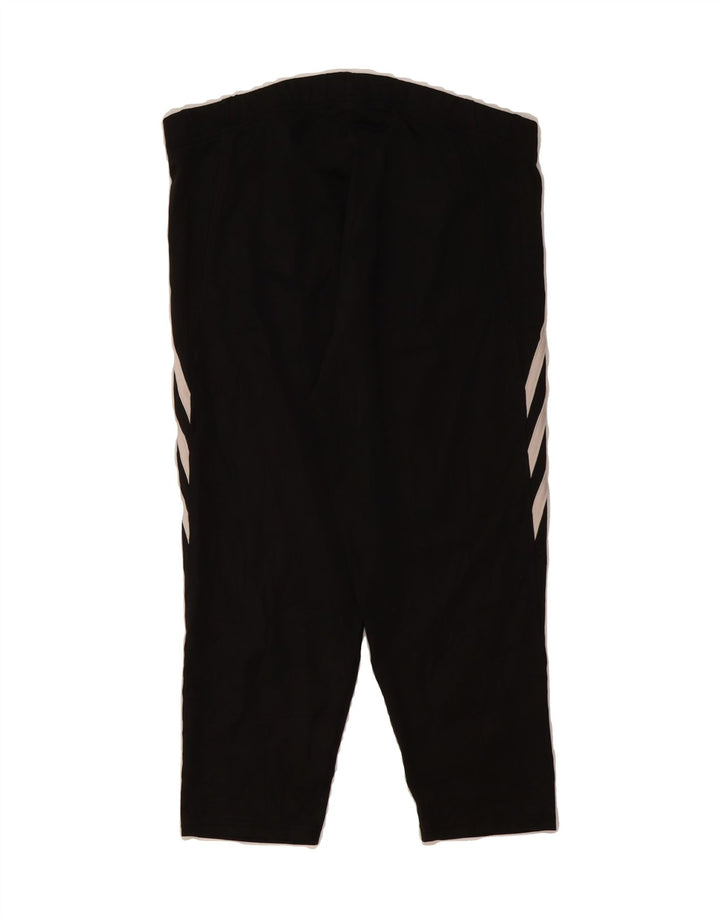 ADIDAS Womens Capri Tracksuit Trousers UK 12/14 Medium  Black Polyester Vintage Adidas and Second-Hand Adidas from Messina Hembry 