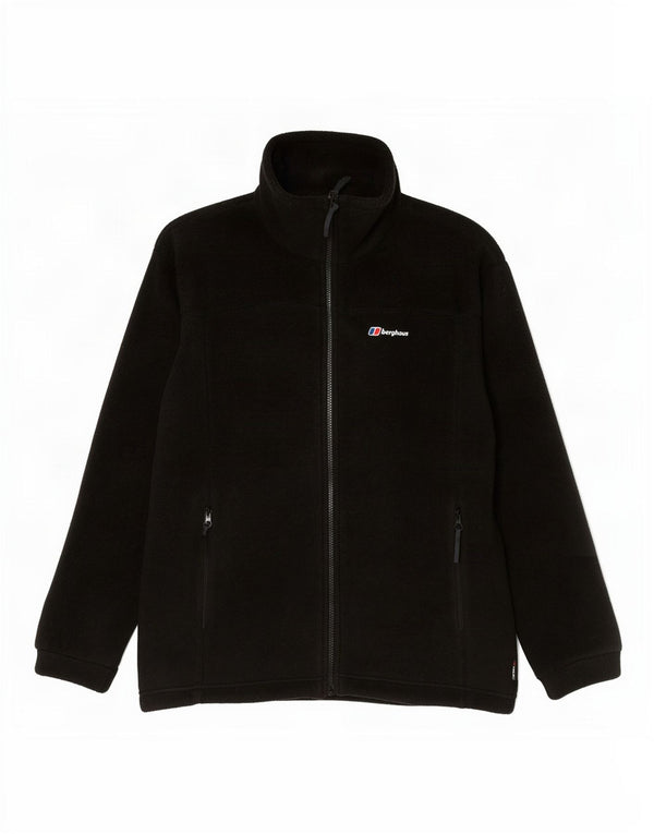 Berghaus Dame Liner Fleece Jakke UK 14 Stor Sort Polyester