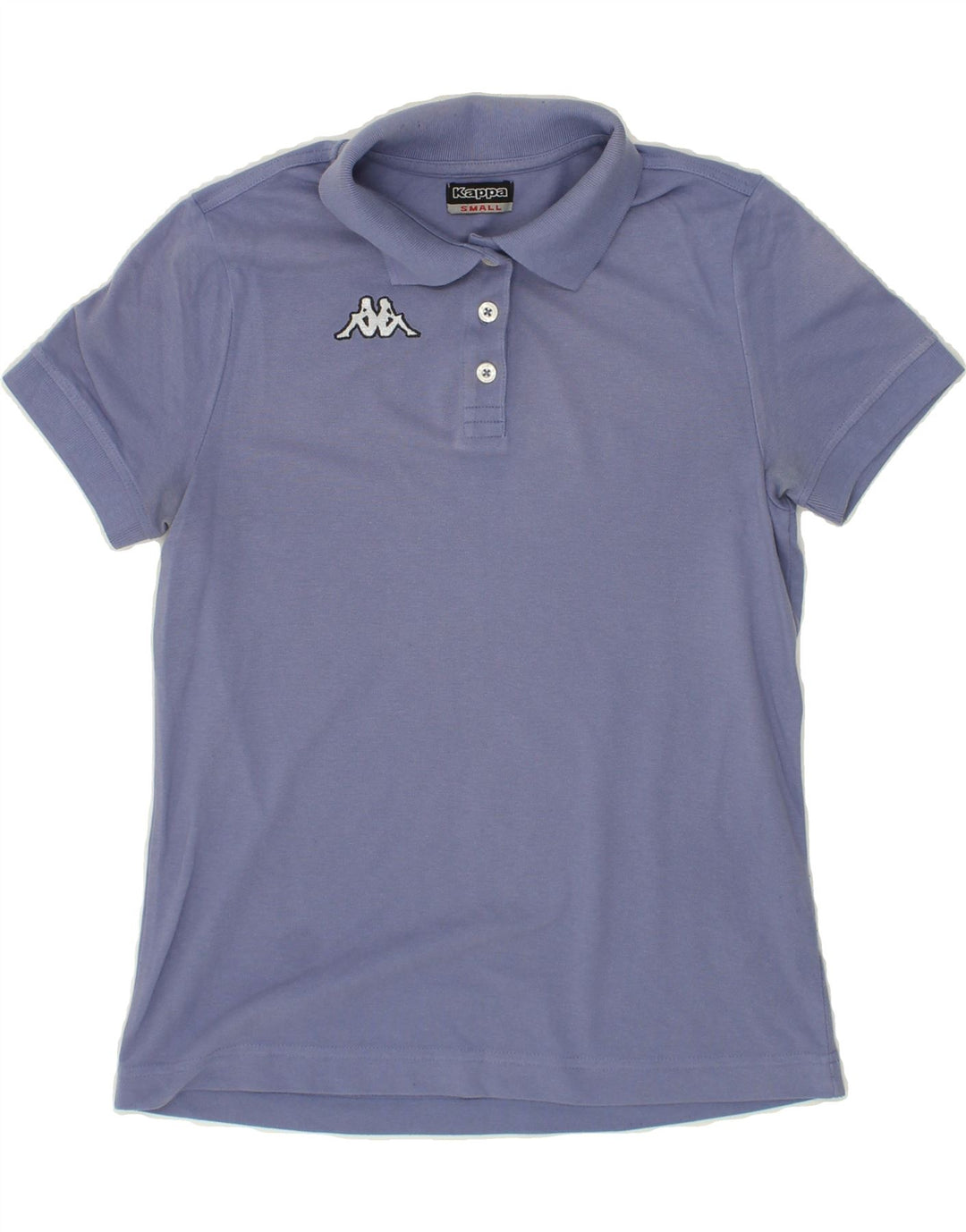 KAPPA Womens Polo Shirt UK 10 Small Blue Cotton Vintage Kappa and Second-Hand Kappa from Messina Hembry 