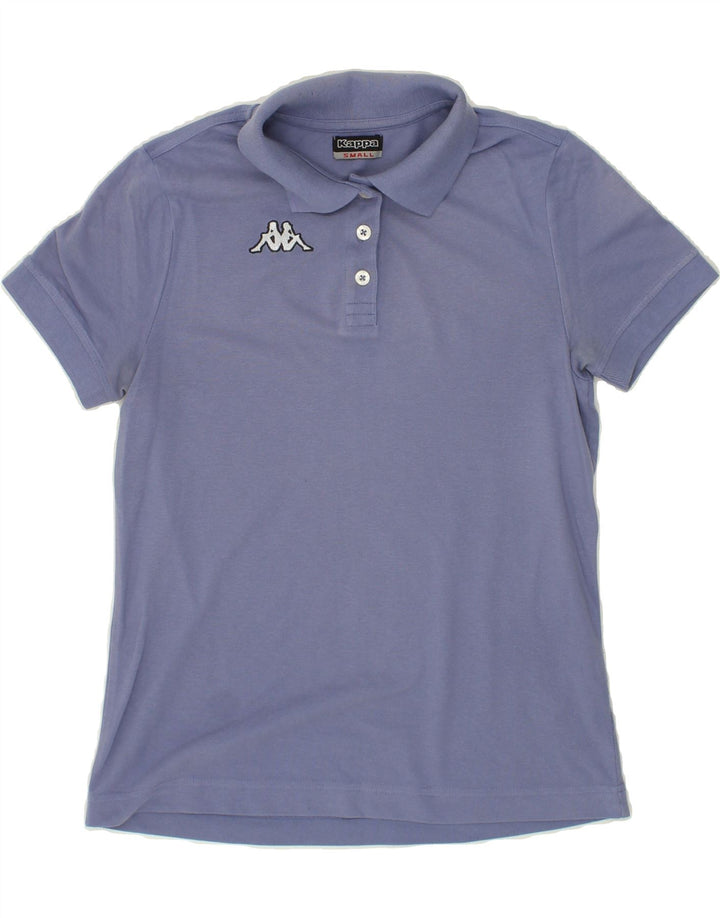 KAPPA Womens Polo Shirt UK 10 Small Blue Cotton Vintage Kappa and Second-Hand Kappa from Messina Hembry 