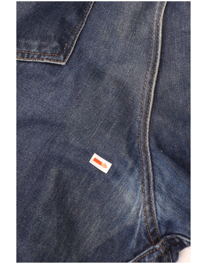 Tommy Hilfiger Herre Straight Jeans W36 L32 Blå Bomuld