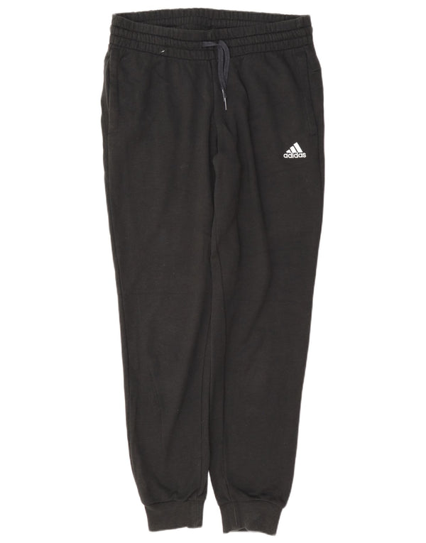 Adidas Grafisk træningsdragt bukser til kvinder Joggers UK 8/10 Small Black Bomuld