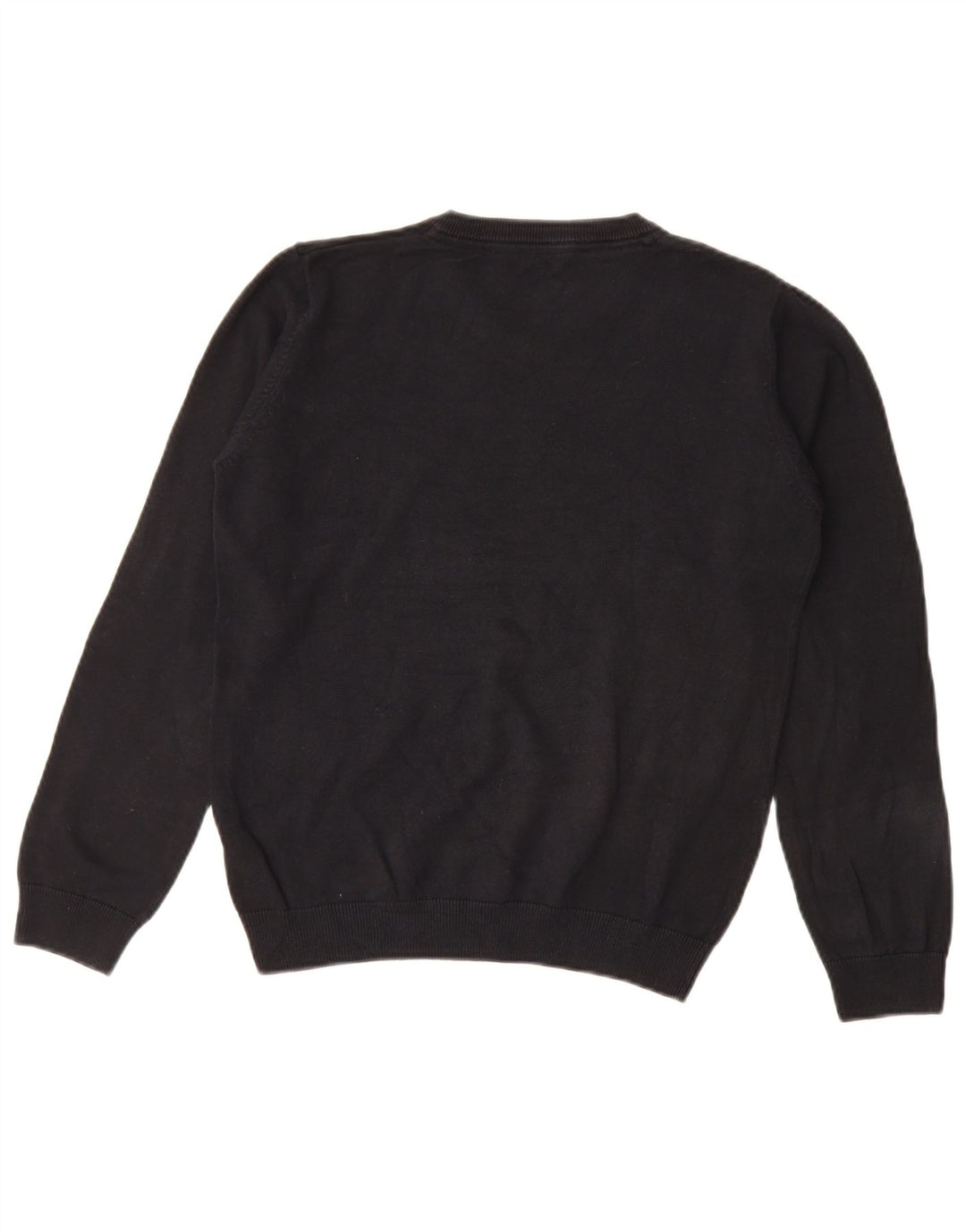 Marks & Spencer Boys V-hals sweater 12-13 år sort bomuld