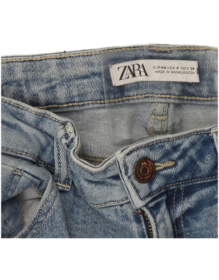 Zara Dame Skinny Jeans EU 40 Medium W30 L27 Blå