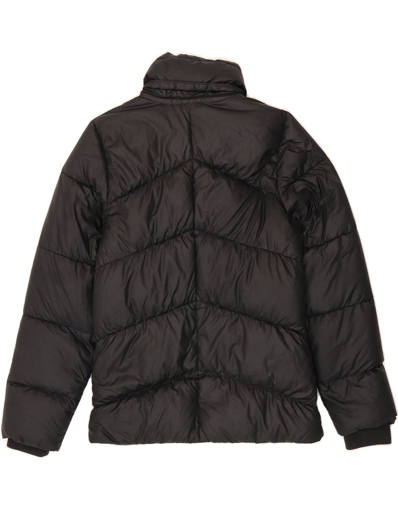 NIKE Womens Padded Jacket UK 8/10 Small Black Polyester Vintage Nike and Second-Hand Nike from Messina Hembry 