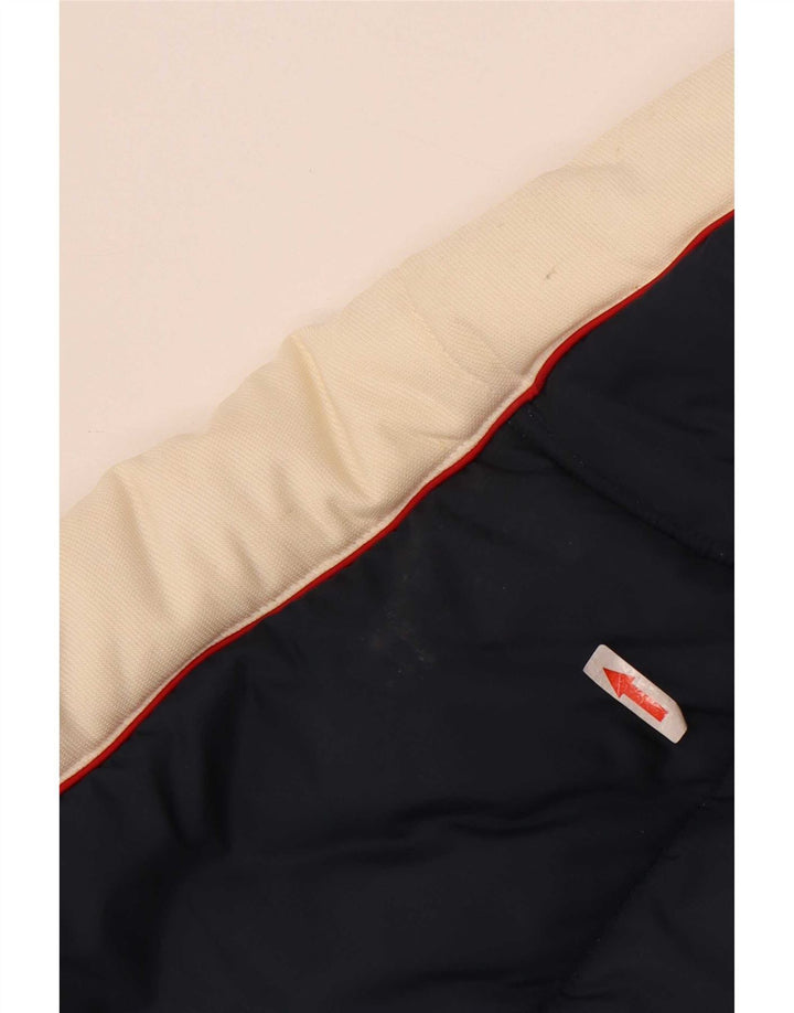 Kickers Polstret Herrejakke UK 38 Medium Navy Blue Colourblock Nylon