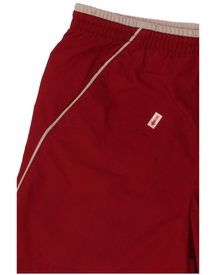 NIKE Grafiske sportsshorts til drenge 8-9 år Lille rød polyester