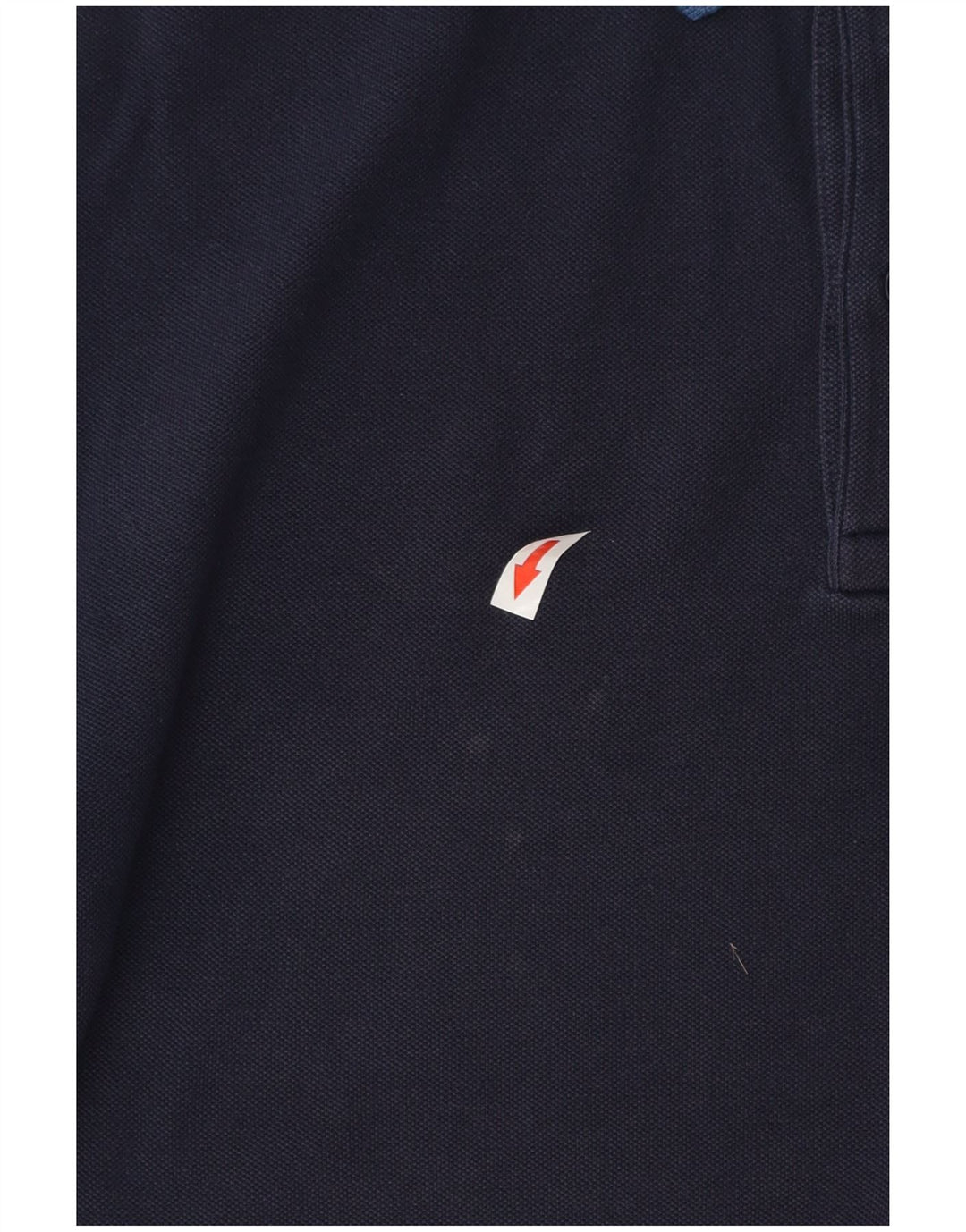 LACOSTE Herre Slim Fit Polo Shirt Størrelse 5 Large Navy Blue Bomuld