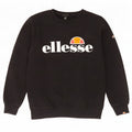 Ellesse Boys Grafisk Sweatshirt Jumper 12-13 År Sort Bomuld
