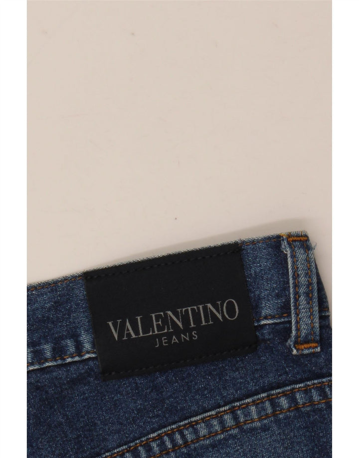 Valentino Straight Jeans til mænd W32 L28 Blå