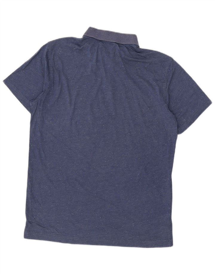 PENGUIN Herre poloshirt Medium Blue Flecked Bomuld