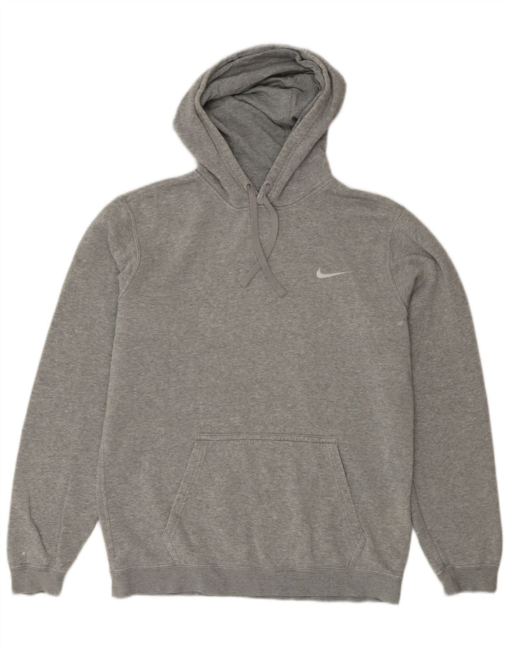 Nike Herre hættetrøje Jumper Medium Grey Bomuld