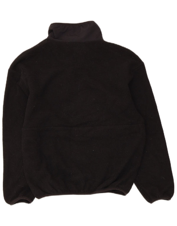Patagonia herre lynlås hals fleece jumper XS sort polyester