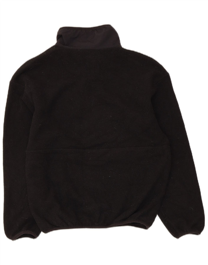 Patagonia herre lynlås hals fleece jumper XS sort polyester