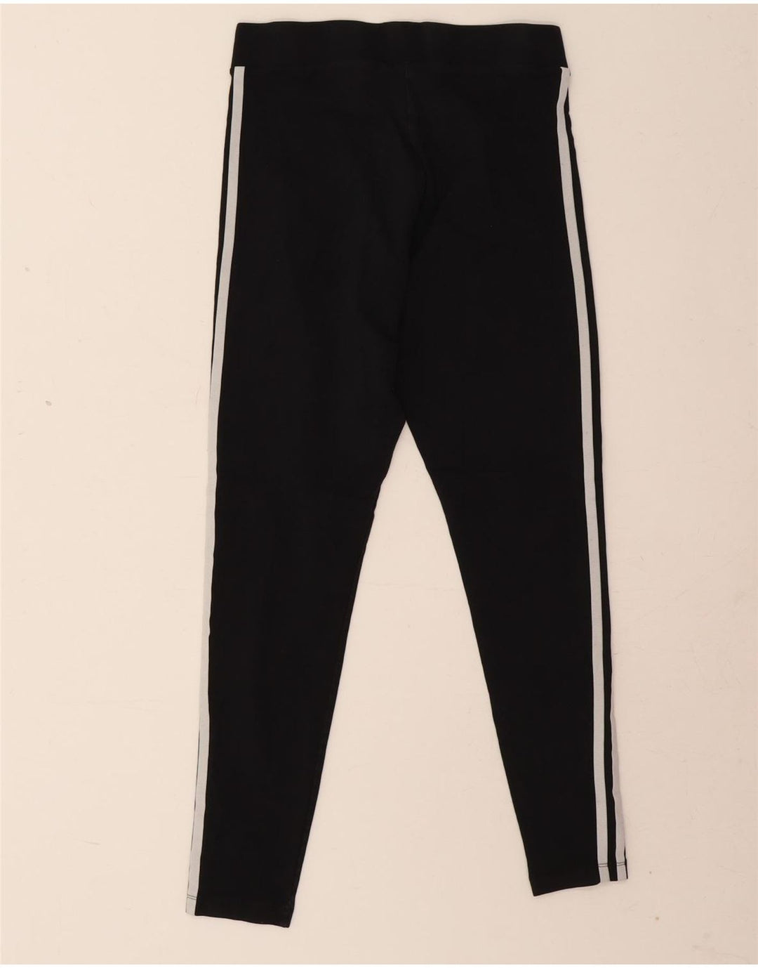 Adidas Dame Leggings UK 8 Small Black Bomuld