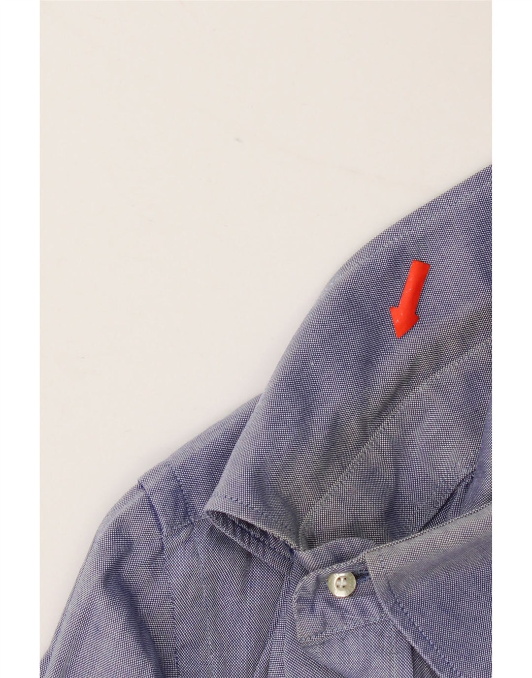Lacoste Herreskjorte str. 40 Medium Blue Cotton