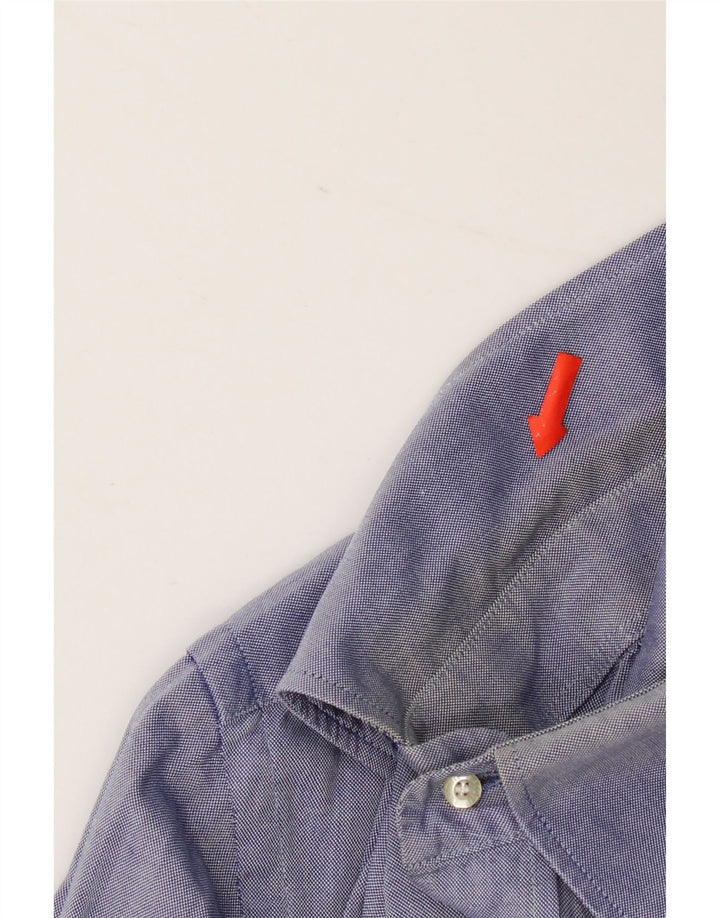 Lacoste Herreskjorte str. 40 Medium Blue Cotton