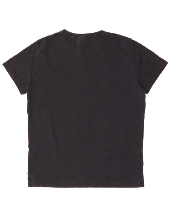 GANT Herre T-shirt Top Medium Marineblå Bomuld