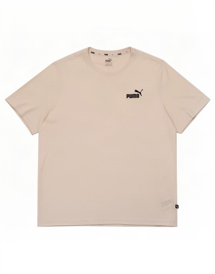 Puma Herre T-Shirt Top 2XL Hvid Bomuld