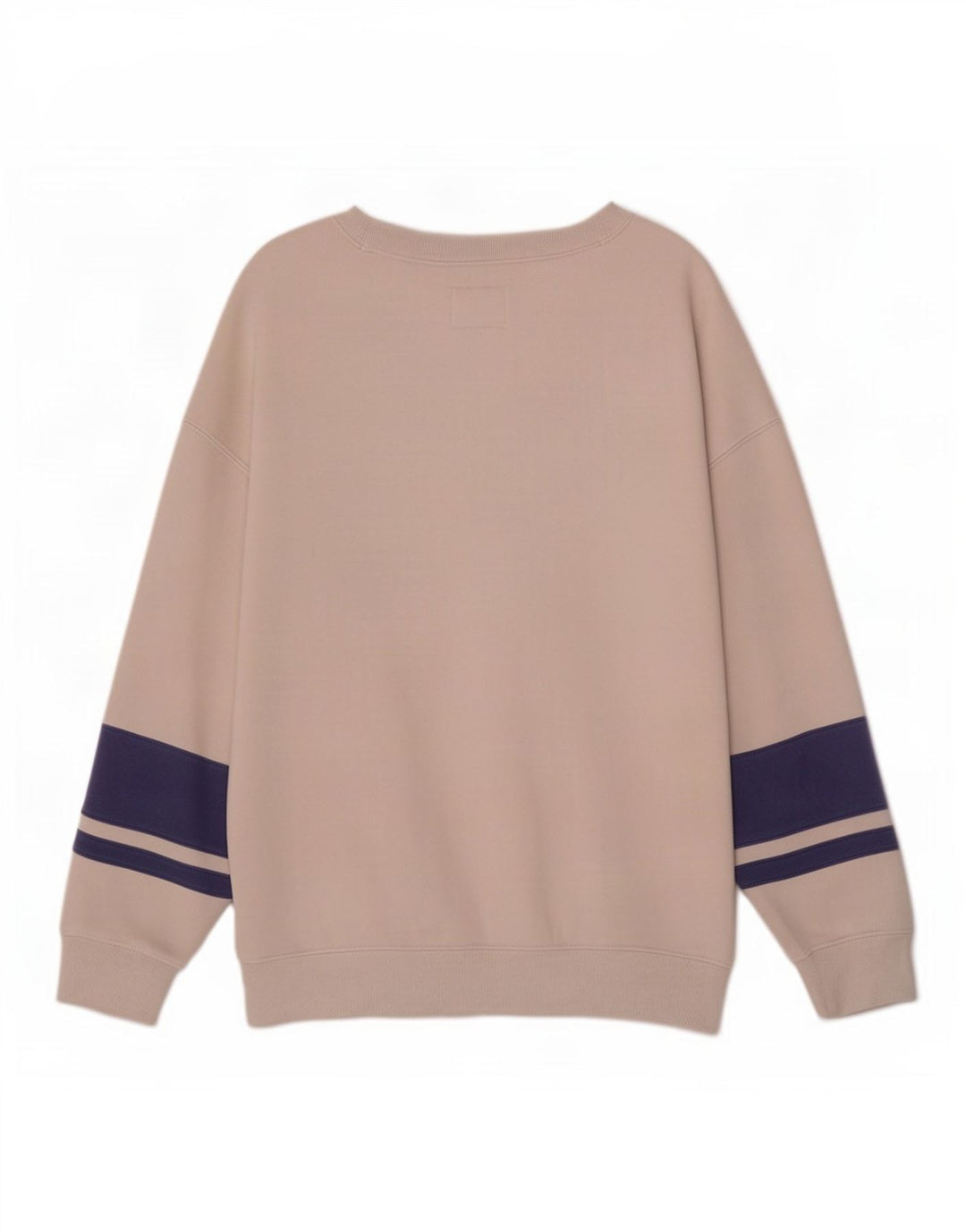 Abercrombie & Fitch Sweatshirt Jumper til mænd Large Off White Colourblock