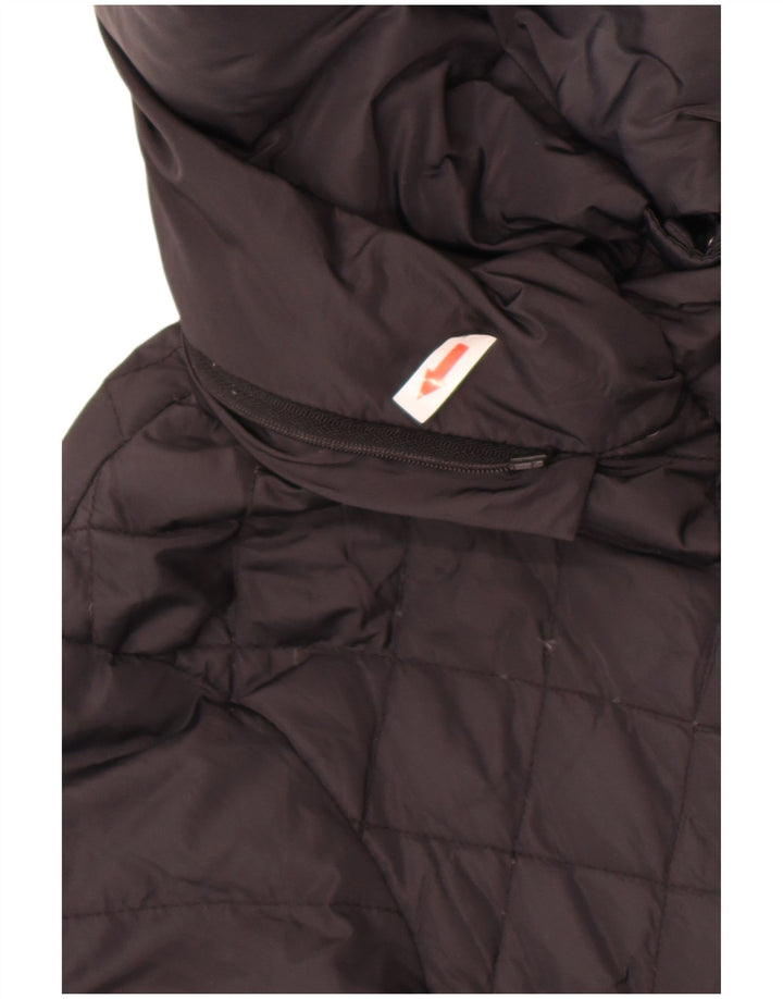 Marella Dame Sport Polstret Frakke UK 14 Stor Sort Polyamid