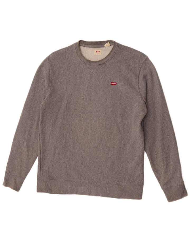 Levi's Herre sweatshirt Jumper Medium Grey Bomuld
