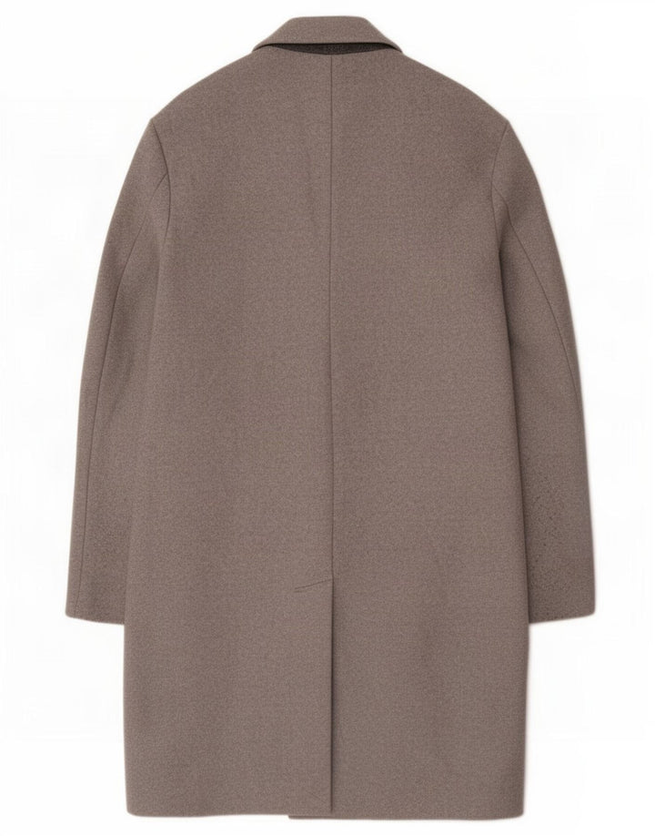 Zara Herre Overfrakke UK 14 Medium Grå