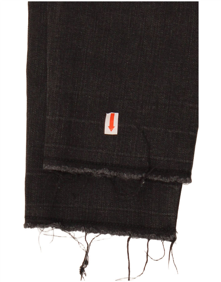 ZARA Dame Skinny Jeans EU 38 Small W28 L26 Sort Bomuld