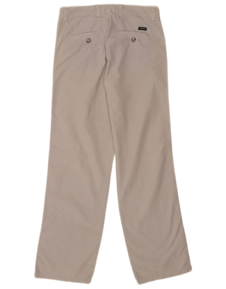 Dockers Herre Regular Fit Chino Bukser W31 L32 Grå Bomuld