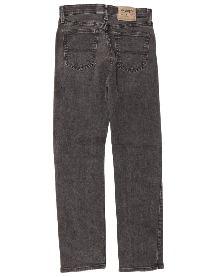Wrangler Straight Jeans til mænd W28 L30 Grå bomuld