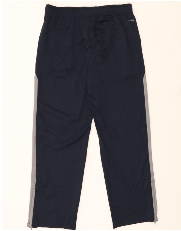 RUSSELL ATHLETIC Mens Tracksuit Trousers Medium  Navy Blue Colourblock Vintage Russell Athletic and Second-Hand Russell Athletic from Messina Hembry 