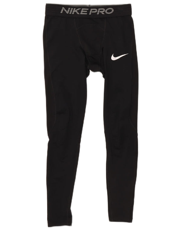Nike Herre Dri Fit Grafiske Leggings Small Black