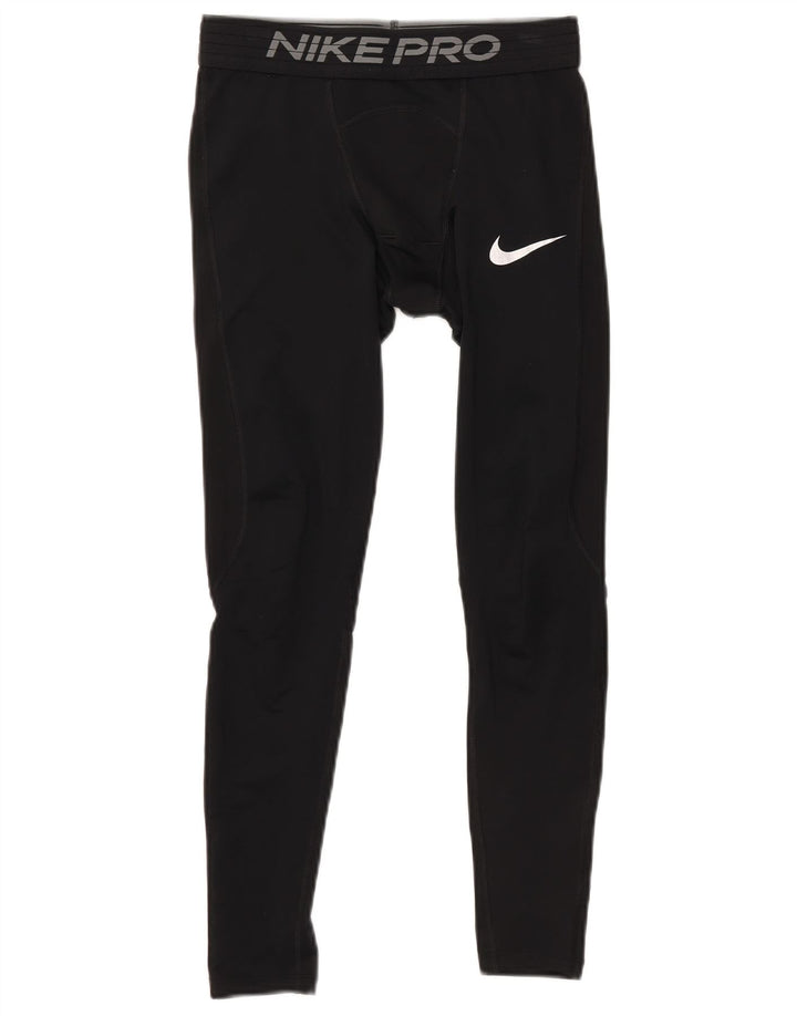 Nike Herre Dri Fit Grafiske Leggings Small Black
