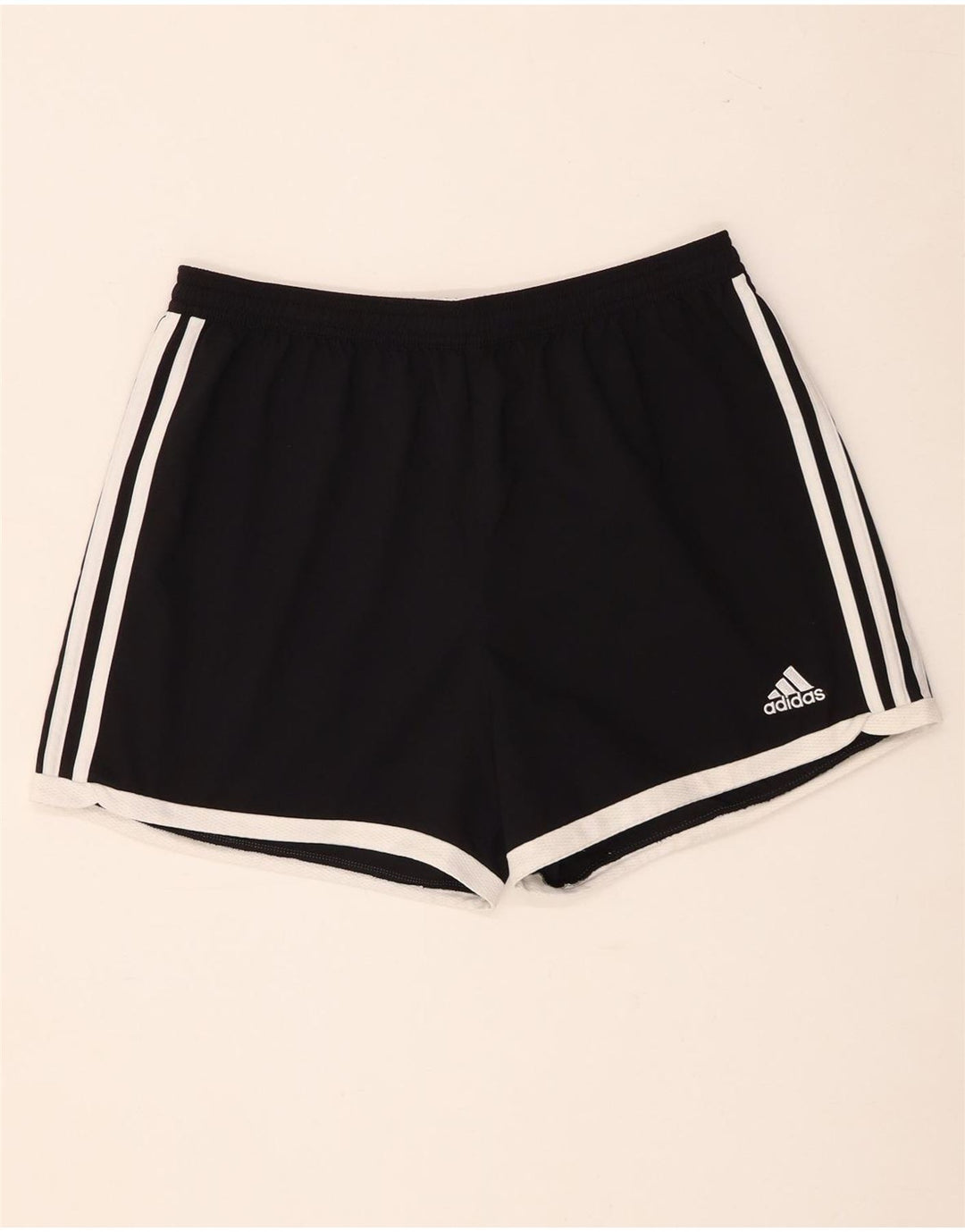 Adidas Womens Climacool Sports Shorts UK 12/14 Medium Black Polyester