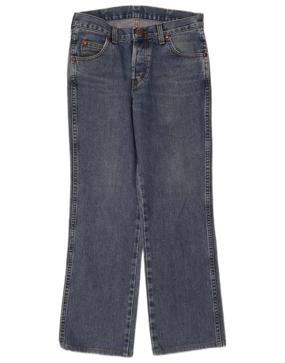 Wrangler Herre Evolution Bootcut Jeans W29 L28 Blå Bomuld