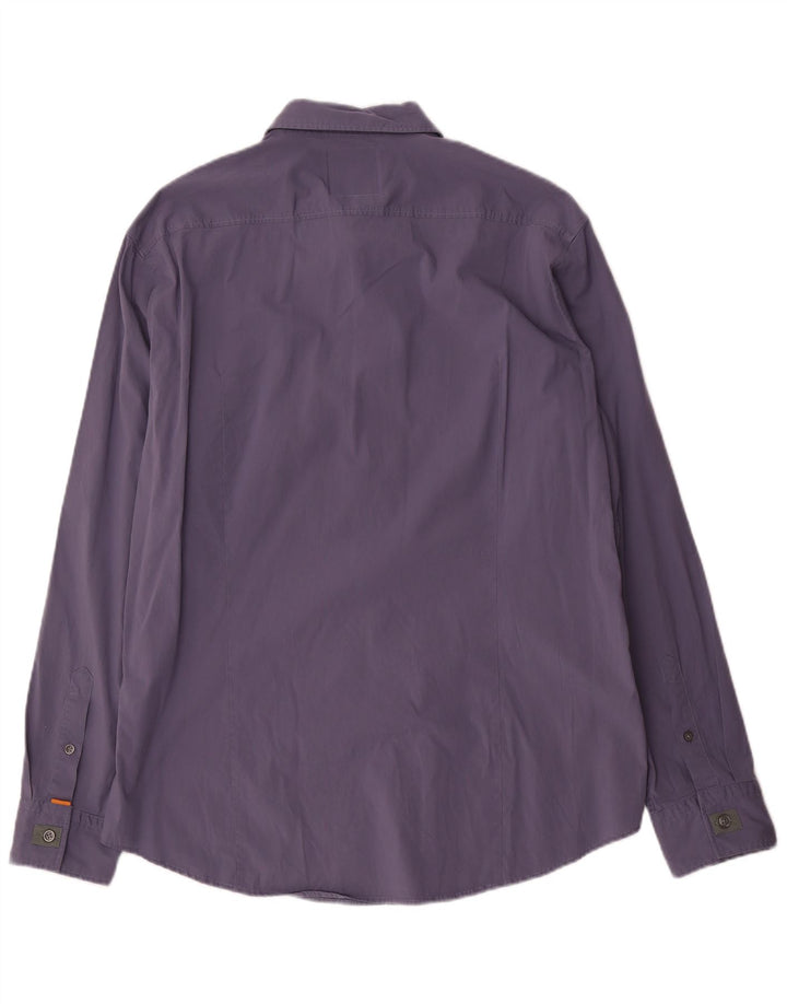 Hugo Boss Herreskjorte 2XL Blå Bomuld