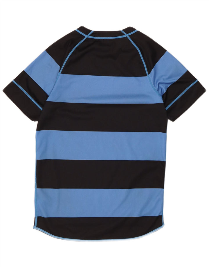 CANTERBURY T-shirt top XS blå stribet polyester