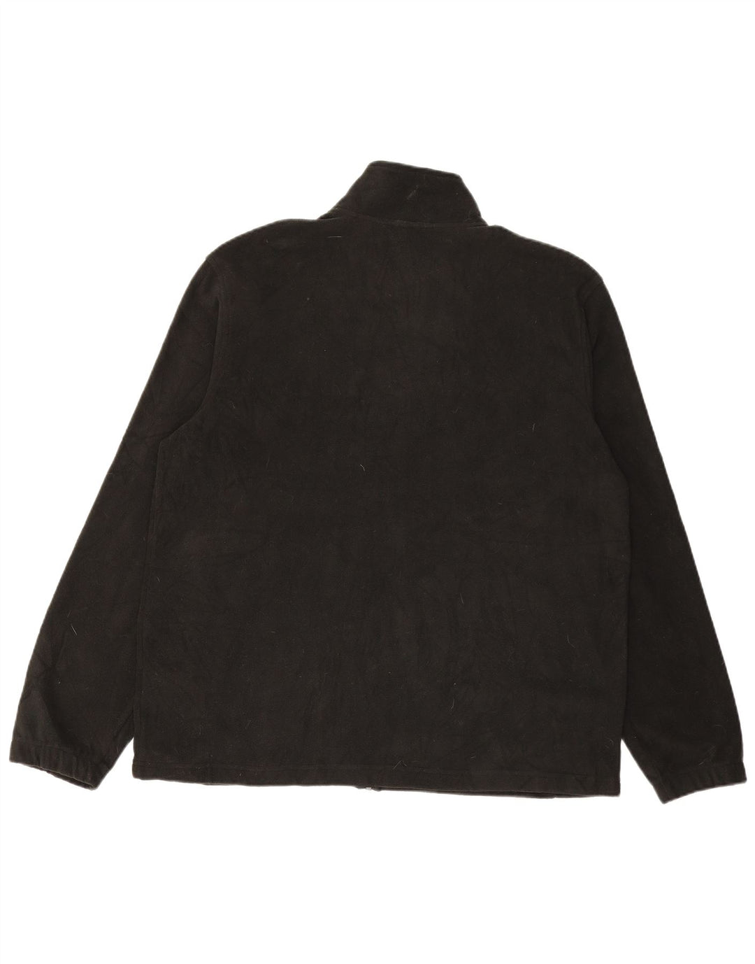 STARTER Fleecejakke til mænd UK 42/44 Stor sort polyester