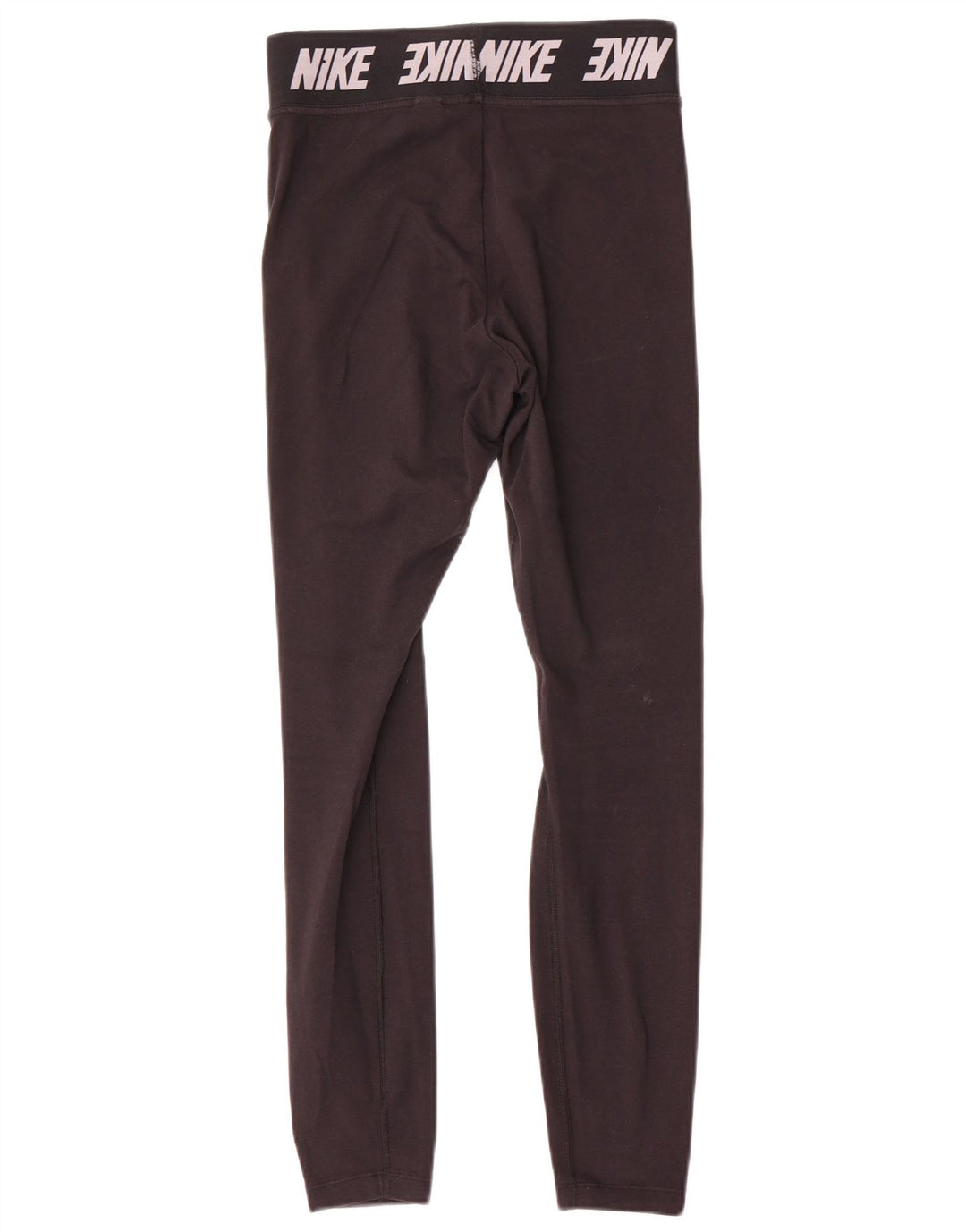 Nike Dame Grafiske Leggings UK 8 Lille Sort